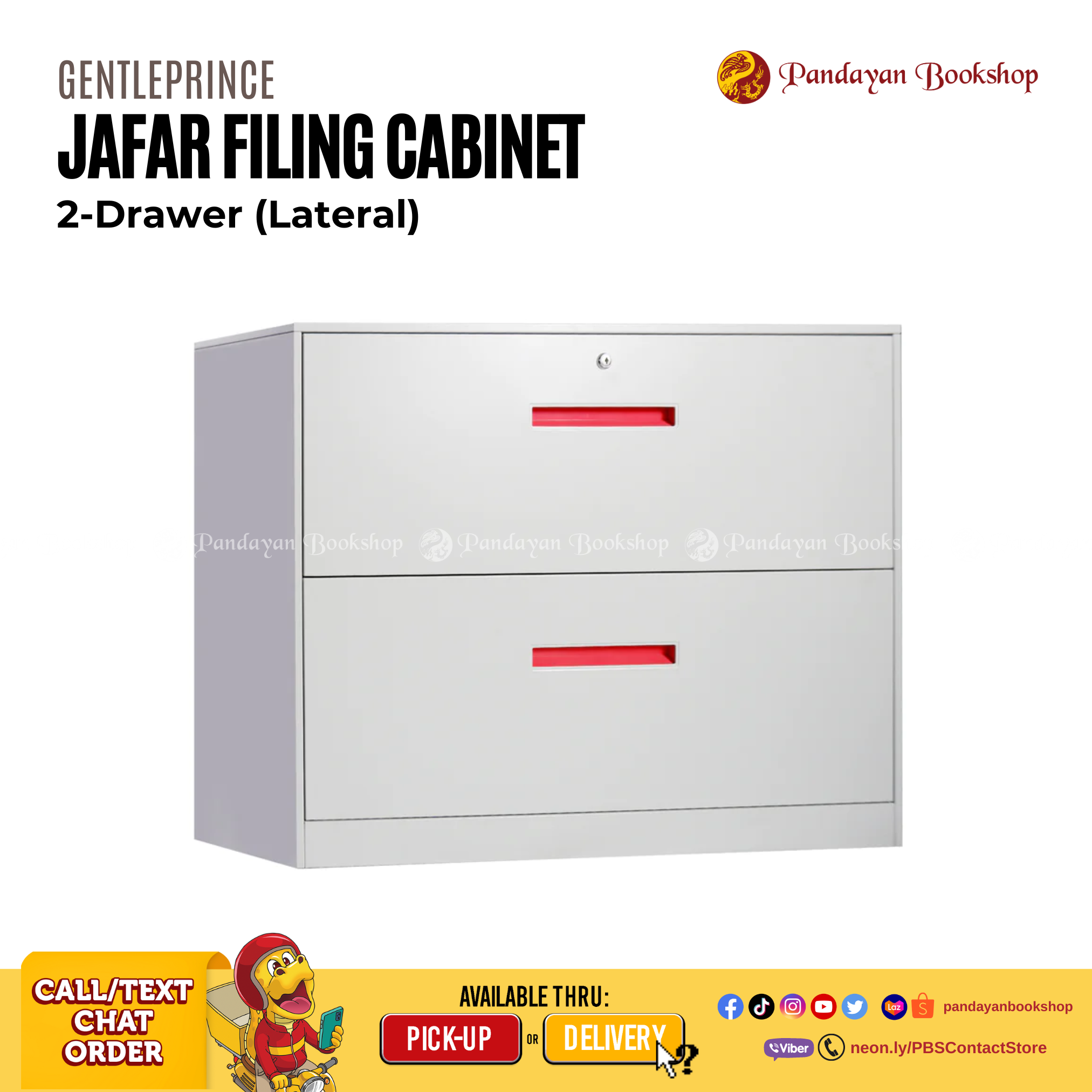 Jafar Office Filing Cabinet 2-Drawer Lateral